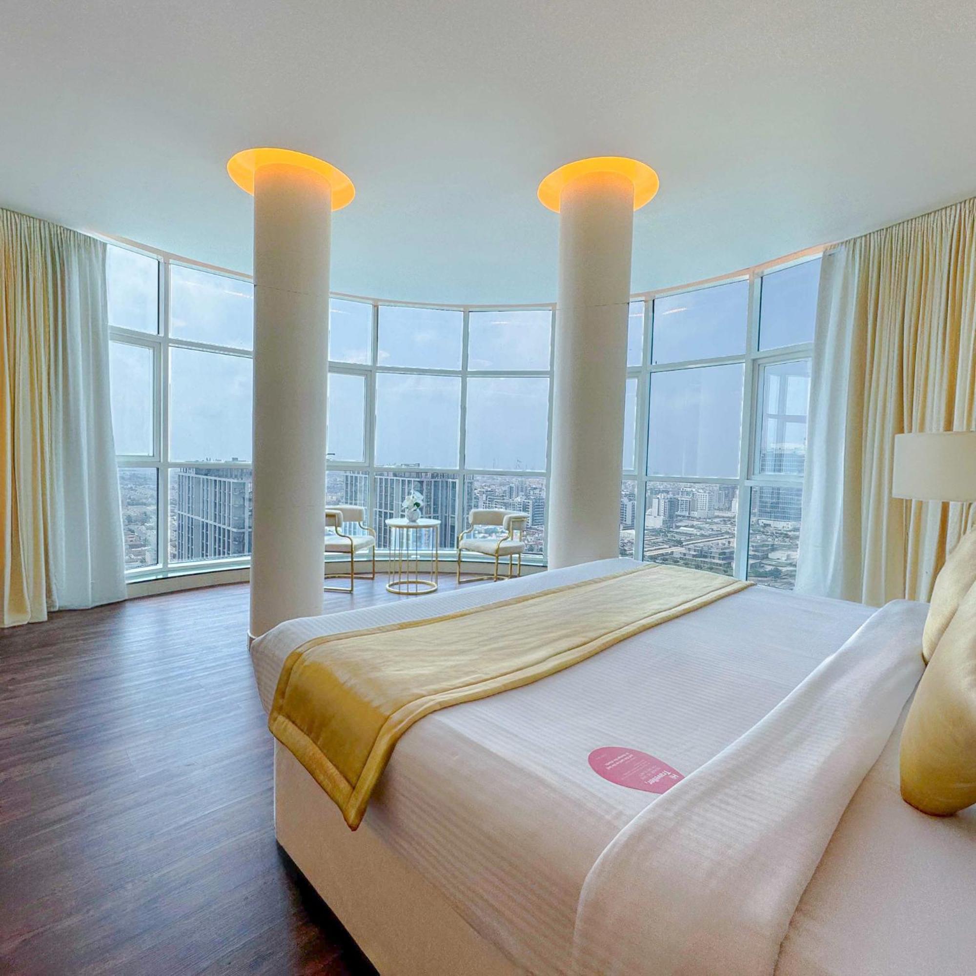 Sunday Mega Hotel Sheikh Zayed Road Near Difc Formerly Emirates Grand Hotel Dubai Bagian luar foto
